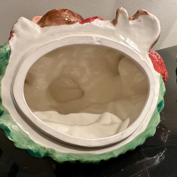 FITZ & FLOYD, SANTA COOKIE JAR - Picture 10 of 12